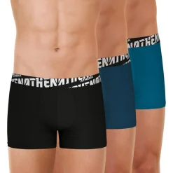 Lot de 3 boxers homme Easy sport Athena bleu en coton