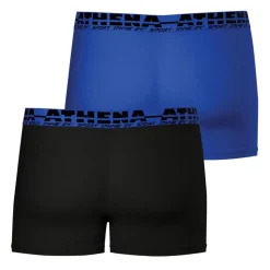 Lot de 2 boxers homme Easy Sport Athena bleu en coton