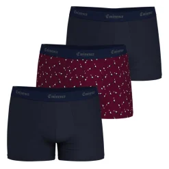 Lot de 3 boxers homme Eminence noir en coton