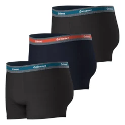 Lot de 3 boxers homme Eminence gris en coton