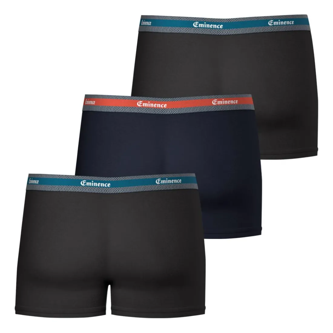 Lot de 3 boxers homme Eminence gris en coton