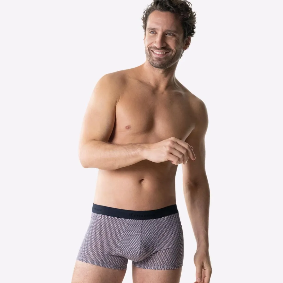 Lot de 2 boxers homme Faits en France Eminence bleu