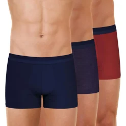 Lot de 3 boxers homme Studio Eminence multicolore en coton