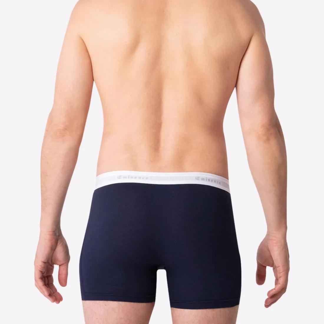 Lot de 2 boxers homme Tailor Coton bio Eminence bleu