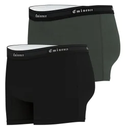 Lot de 2 boxers homme Tailor Coton bio Eminence multicolore
