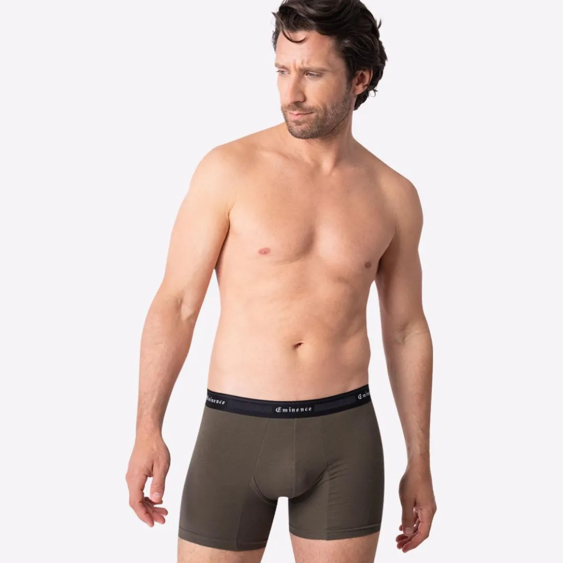 Lot de 2 boxers homme Tailor Coton bio Eminence multicolore