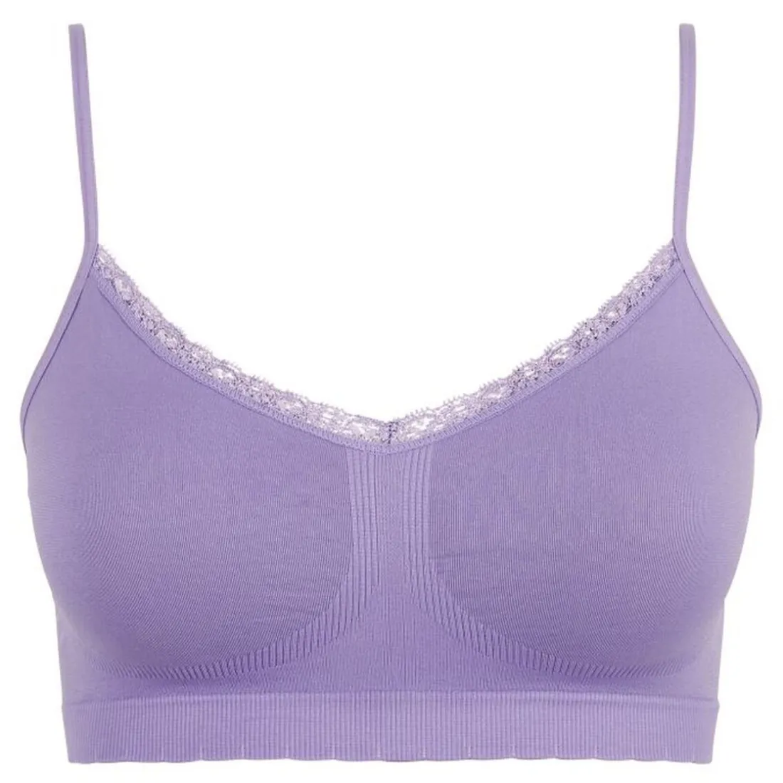 Lot de 2 brassières sans armatures - Rose Lantana + Violet