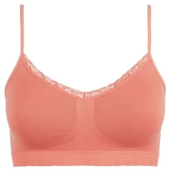 Lot de 2 brassières sans armatures - Rose Lantana + Violet