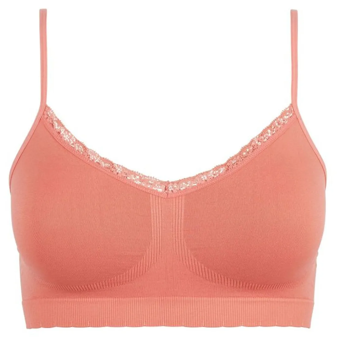 Lot de 2 brassières sans armatures - Rose Lantana + Violet