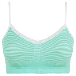 Lot de 2 brassières sans armatures - Vert et Blanc