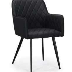 Lot de 2 Chaises Noires KENT
