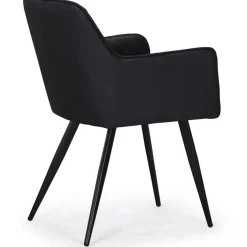 Lot de 2 Chaises Noires KENT