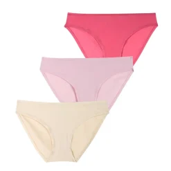 Lot de 3 culottes femme Ecopack Micro Athena multicolore