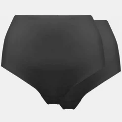 Lot de 2 Culottes taille haute gainantes invisibles - Noir MAGIC bodyfashion
