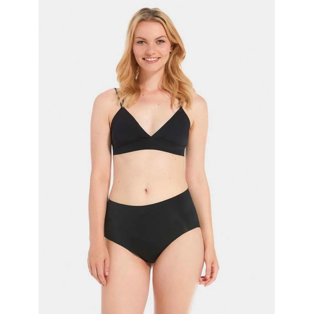 Lot de 2 Culottes taille haute gainantes invisibles - Noir MAGIC bodyfashion