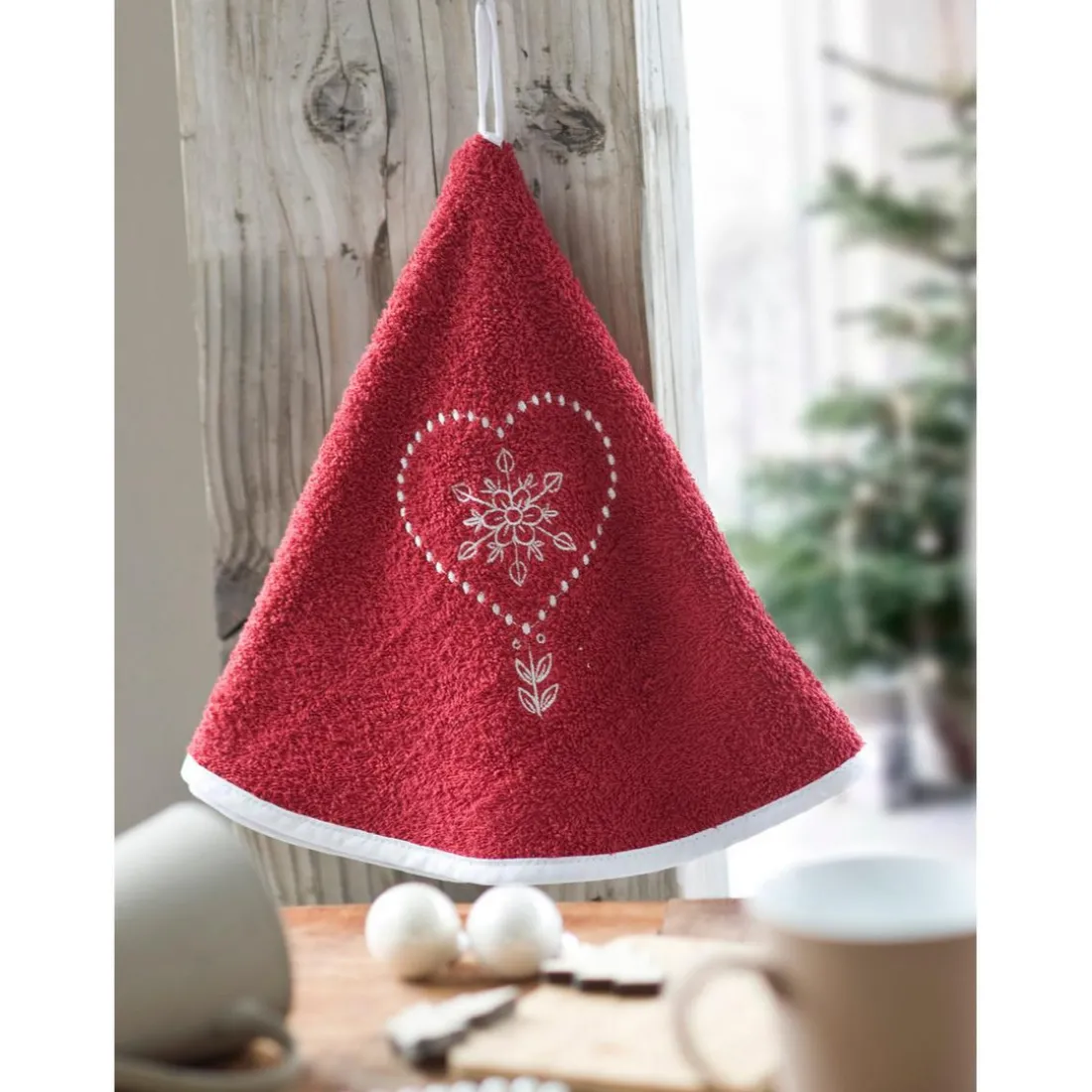 Lot de 2 Eponges Cloche ARENDEL Rouge 60 cm