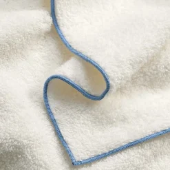 Lot de 2 gants de toilette 480g/m² SAMIA blanc cassé 15x21cm