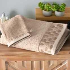 Lot de 2 gants en coton 450g/m² EP. SERVOPTIQUE beige