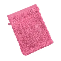 Lot de 2 gants unis coton - Rose