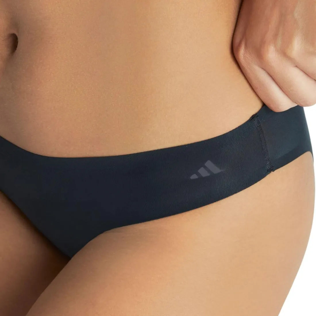 Lot de 2 hipsters femme Light Flex Adidas noir