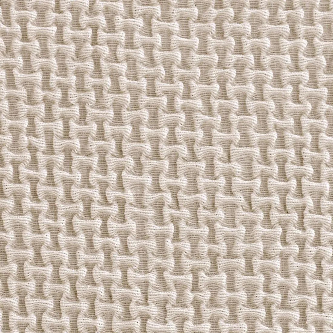 Lot de 2 housses de chaise bi-extensibles - Blanc écru