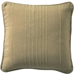 Lot de 2 Housses de coussin ORION beige ficelle