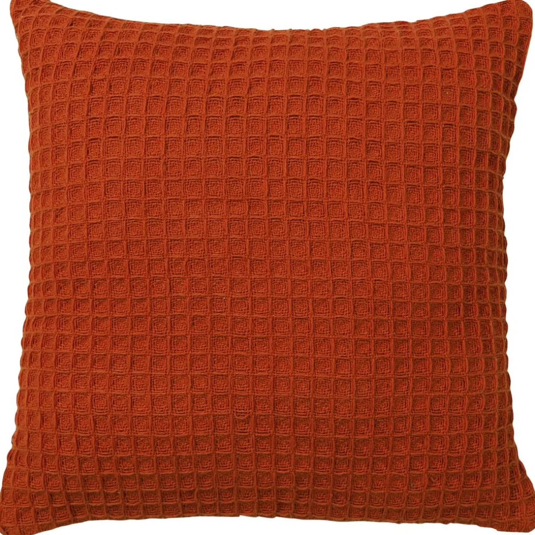 Lot de 2 Housses de coussins JC FEROE orange poterie