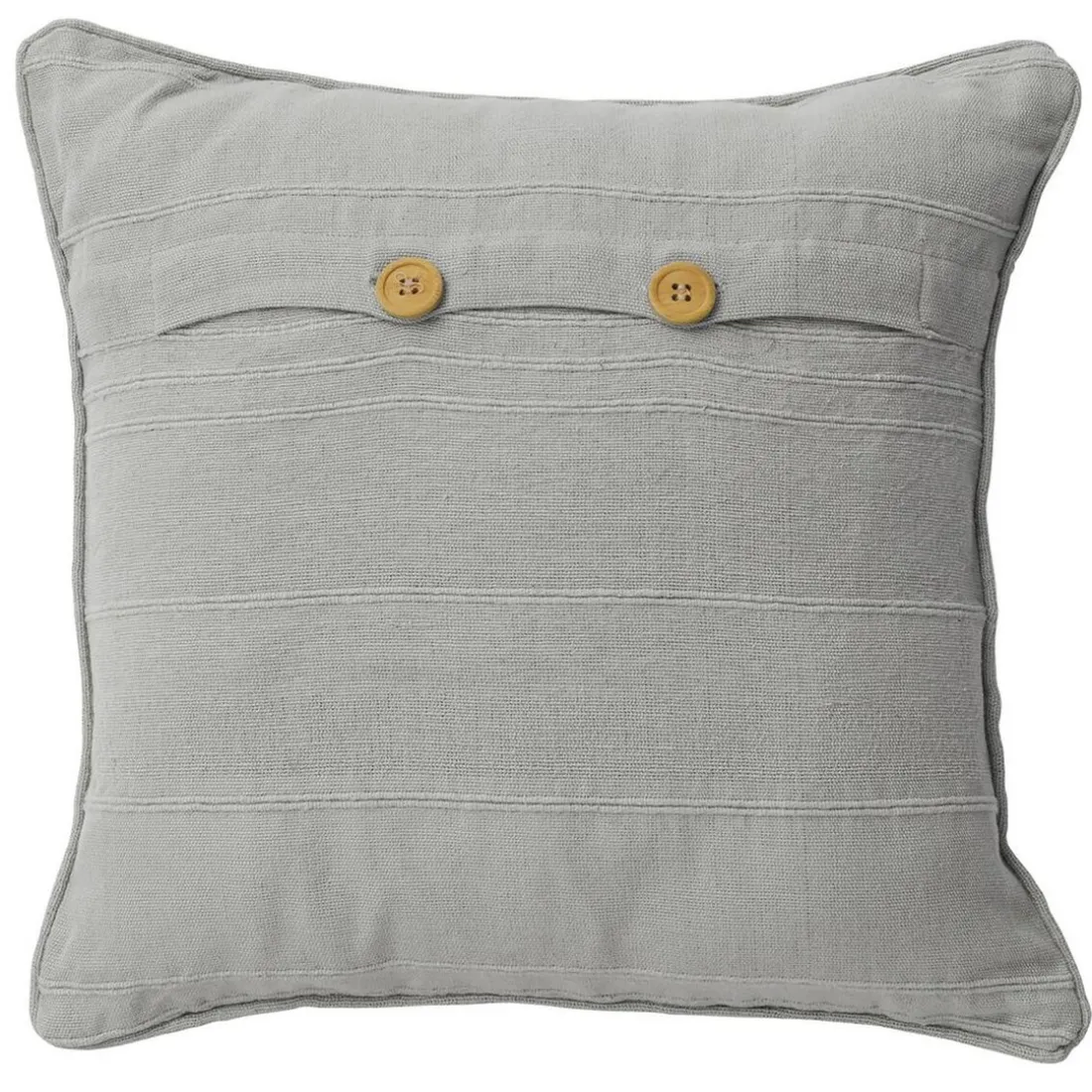Lot de 2 Housses de coussin JC ORION gris
