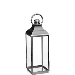 Lot De 3 Lanternes Inox