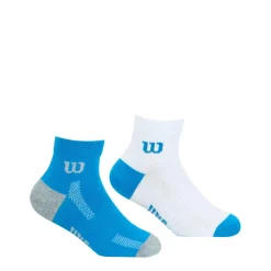 Lot de 2 paires de chaussettes mi-basses garçon Essentiel Wilson bleu en coton