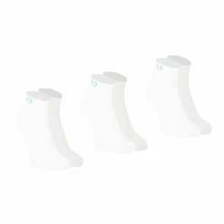 Lot de 3 paires de chaussettes basses homme Essentiel Wilson blanc en coton