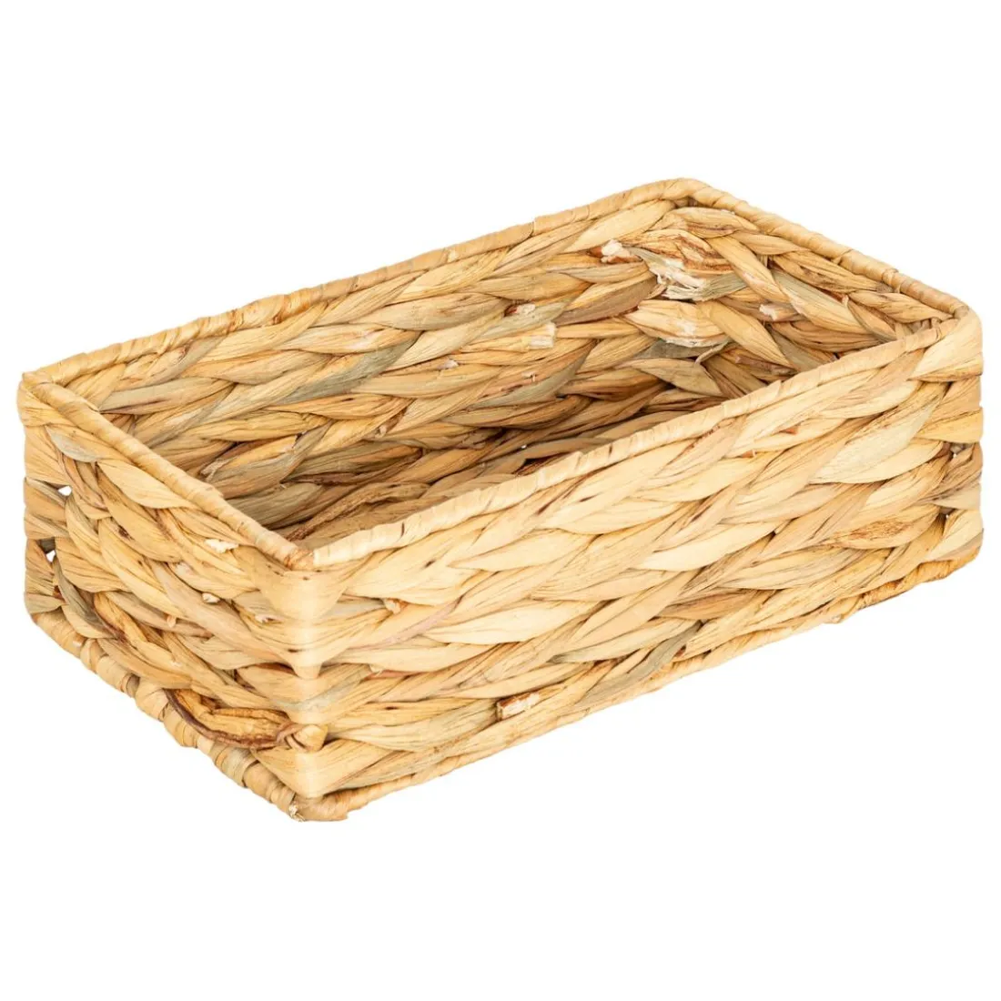 Lot de 4 paniers Lia jacinthe d'eau