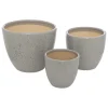 Lot de 3 pots