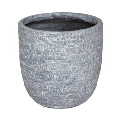 Lot de 3 Pots Fibre Max D 39 gris