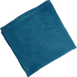 Lot de 3 Serviettes de table FONTANA Bleu orage