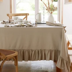 Lot de 4 serviettes de table FRIPONNE 43x43 naturel