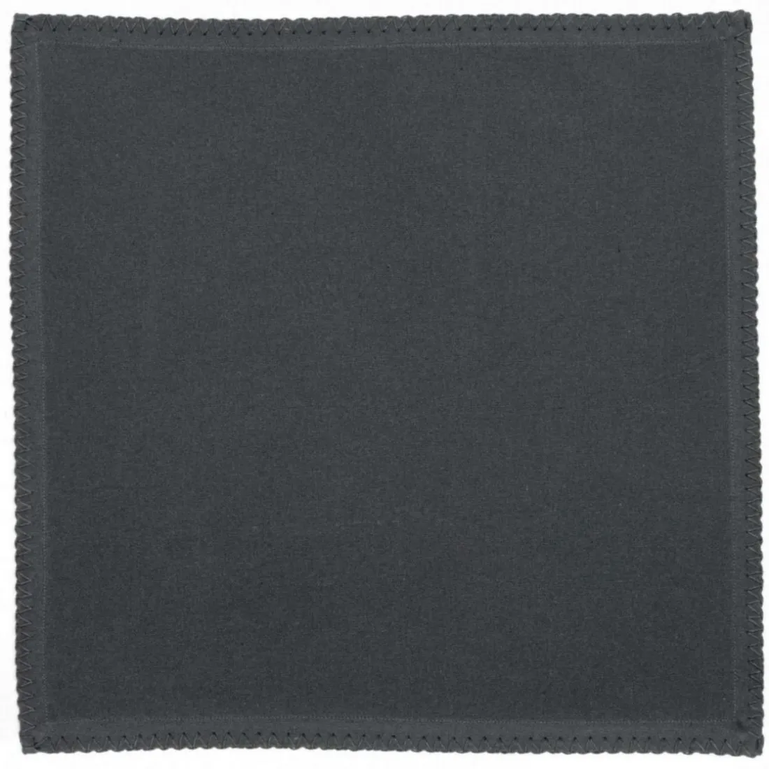 Lot de 2 serviettes de table recyclées Delia Ombre