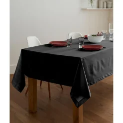 Lot de 6 Serviettes en Coton Noir