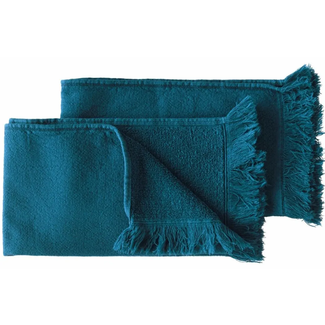 Lot de 2 serviettes invités LUNA Orage 50 x 30