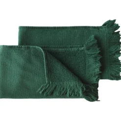 Lot de 2 serviettes invités LUNA Nori 50 x 30