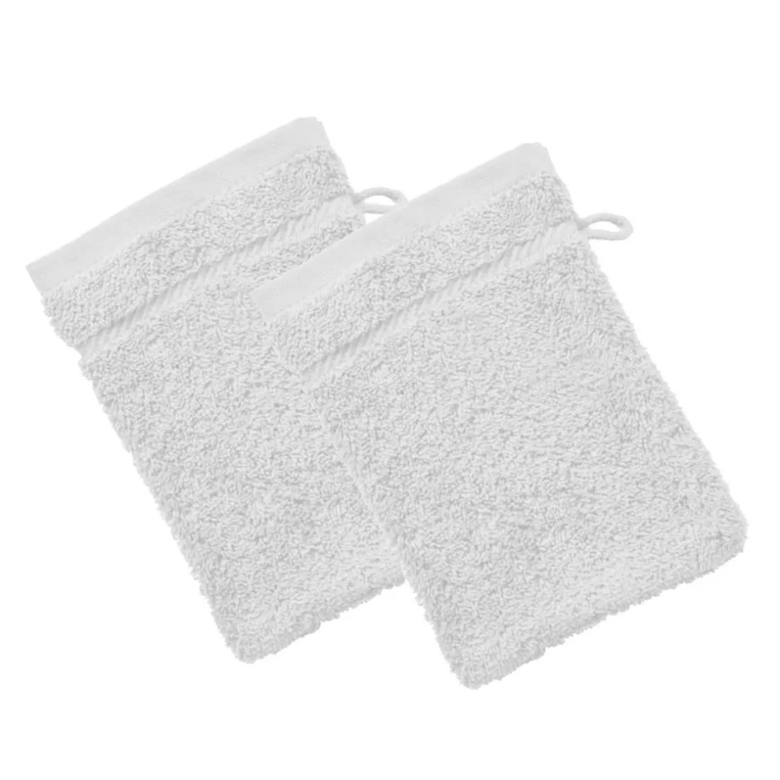 Lot de 2 serviettes unies lauréat 450g/m2