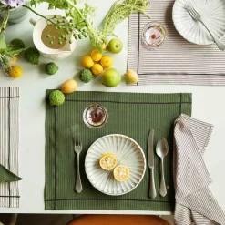 Lot de 2 sets de table LEONIE Mousse 40 x 50
