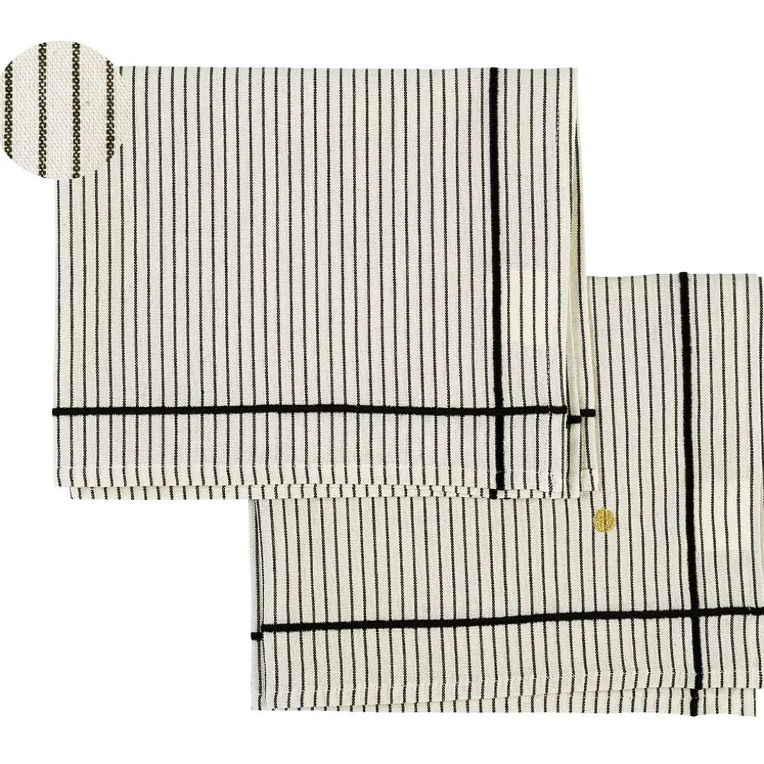 Lot de 2 sets de table LEONIE Caviar 40 x 50