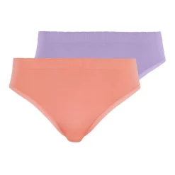 Lot de 2 slips - Rose Lantana + Violet