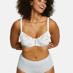 Lot de 2 slips en coton biologique Gris