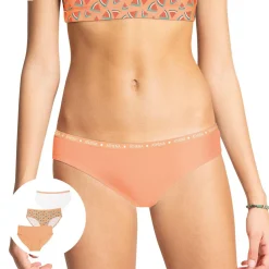 Lot de 3 slips fille Ecopack Girl Mode rose