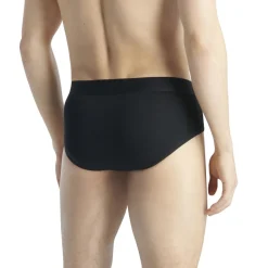 Lot de 2 slips homme Active Flex Cotton 3 stripes Adidasport bleu en coton