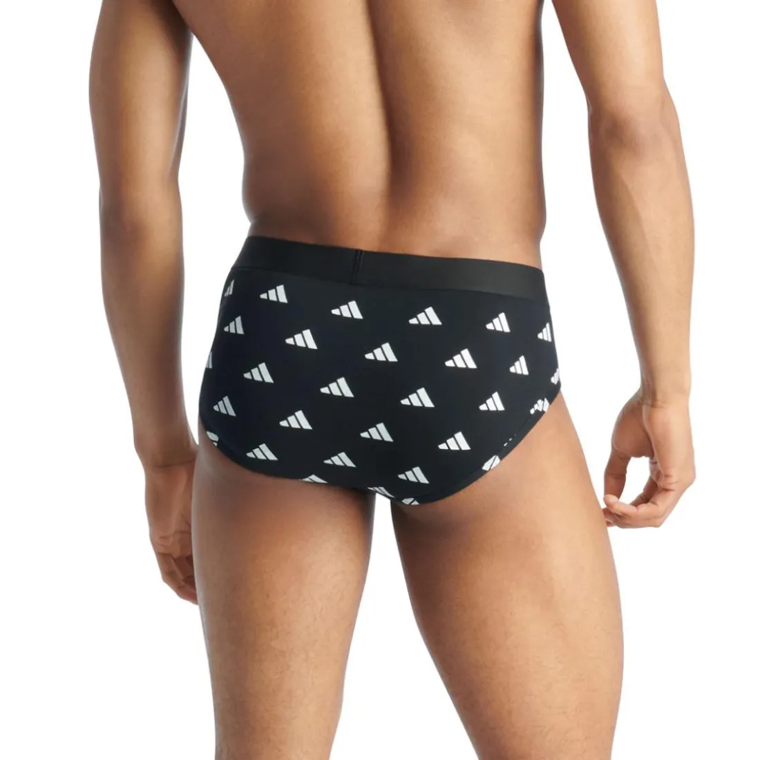 Lot de 3 slips homme Active Flex Cotton Adidasport blanc en coton