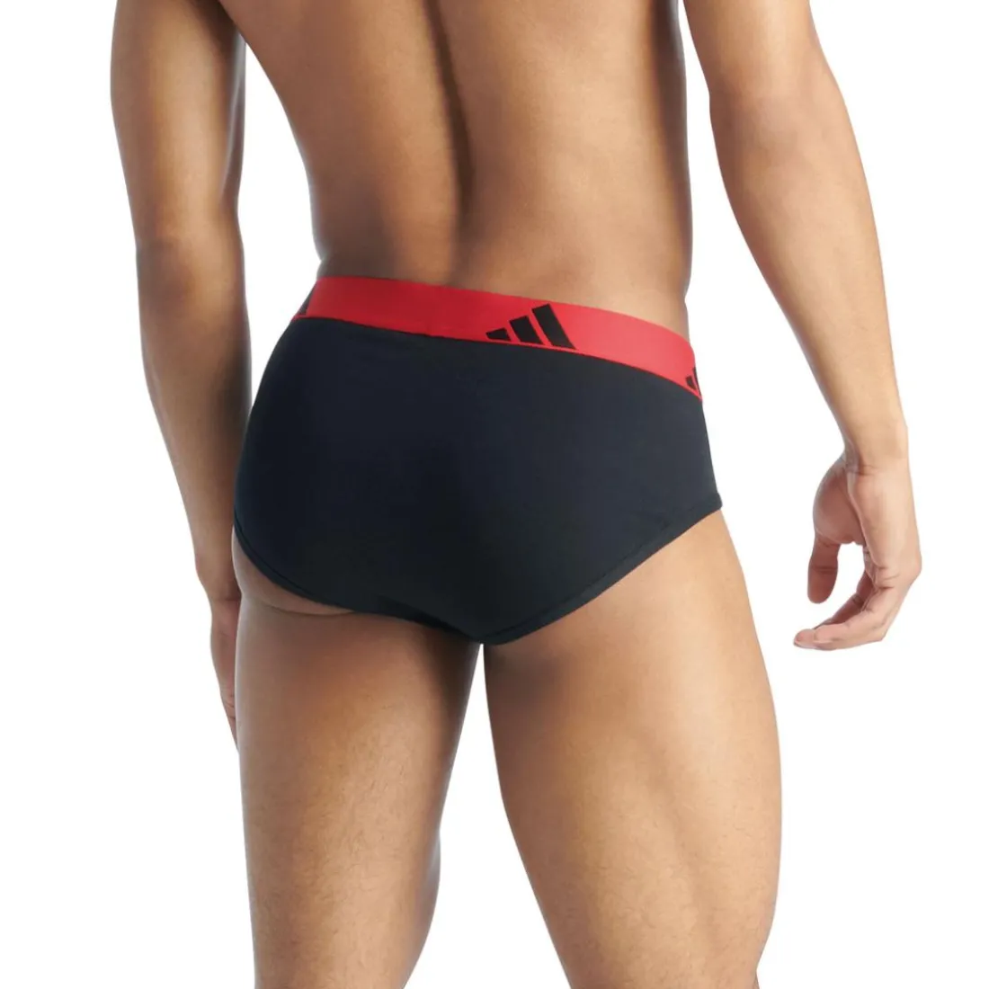 Lot de 3 slips homme Active Flex Cotton Adidasport multicolore en coton