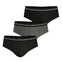 Lot de 3 slips homme Business Print Eminence multicolore en coton